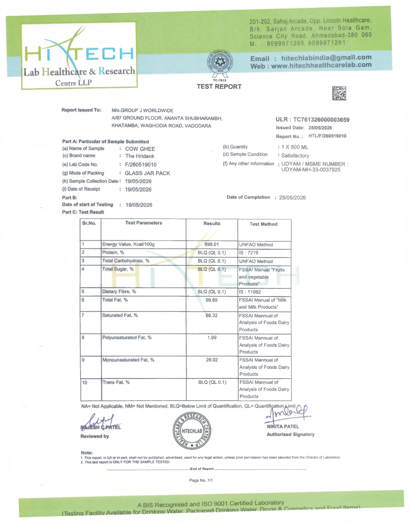 Lab Healthcare Page 1