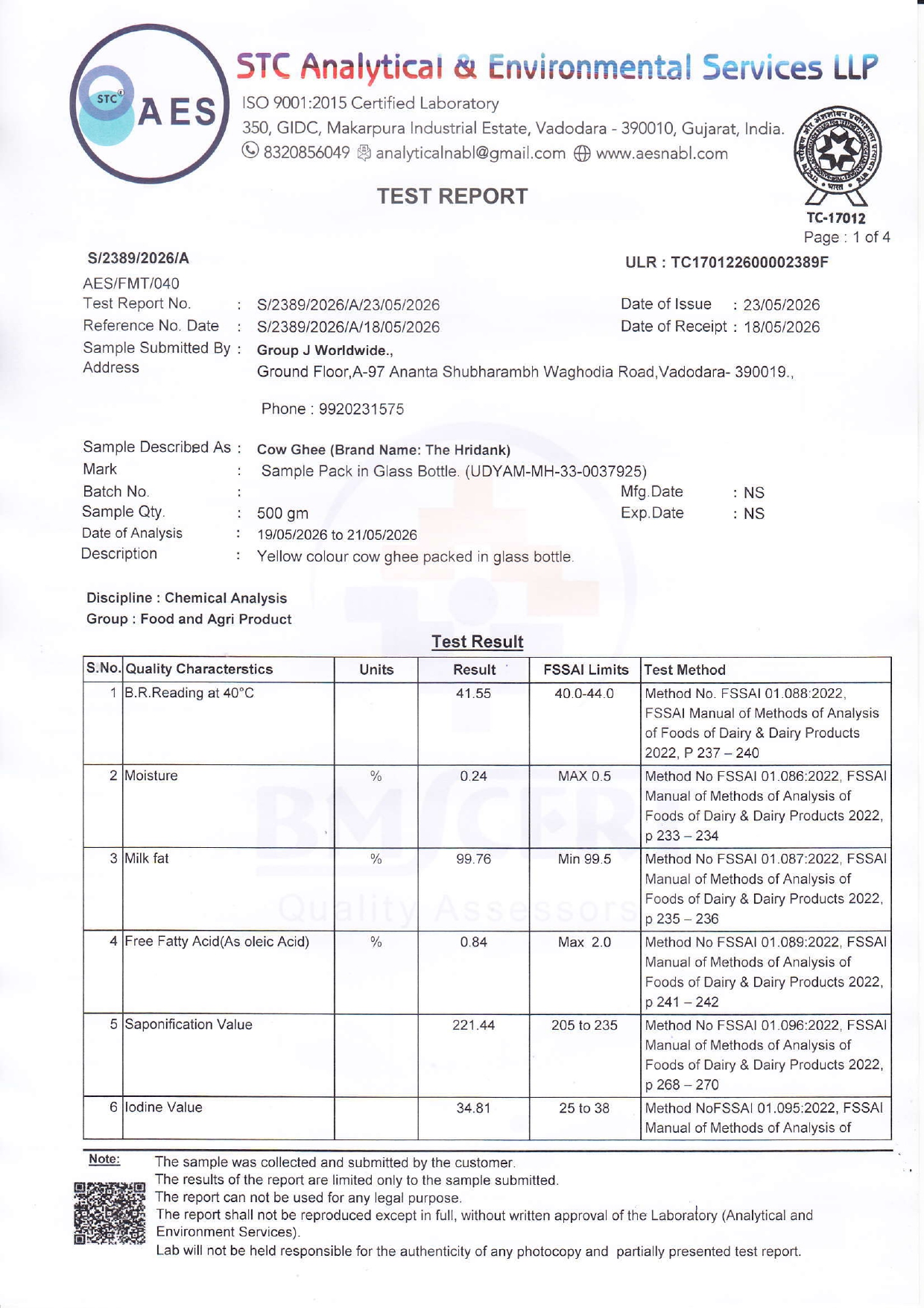 STC Page 1