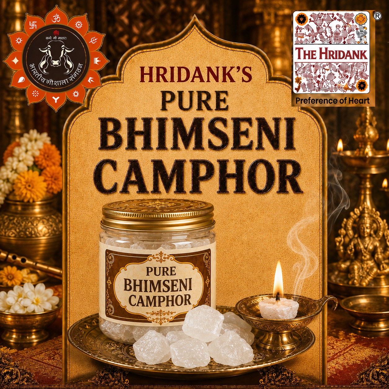 Pure Bhimseni Camphor