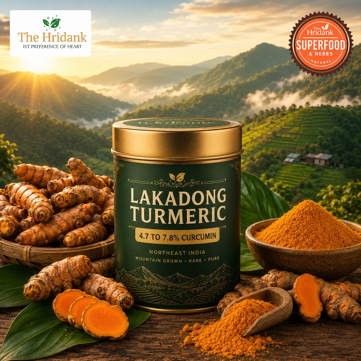 Lakadong Turmaric