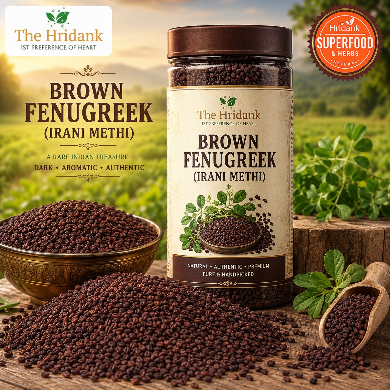 Brown Fenugreek (Irani Methi)